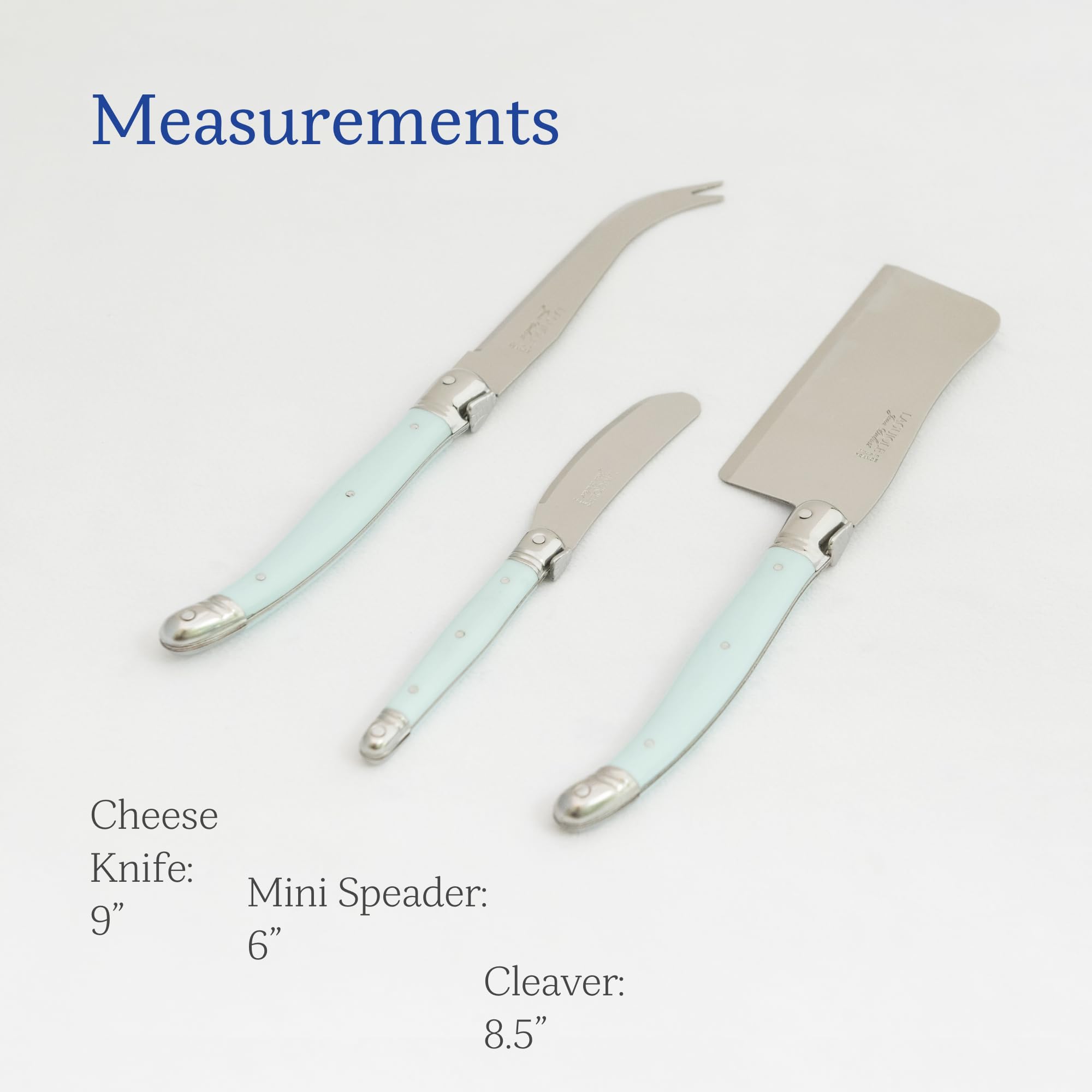 Amazon | (Turquoise) - Jean Dubost JD97326.TQ 3 Piece Cheese Set 3